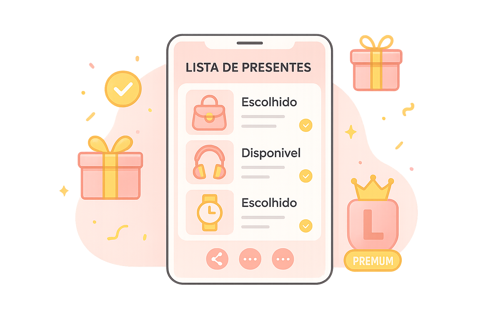 Presente VIP - Lista de Presentes Inteligente